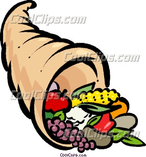 286x308 Cornucopia Clip Art