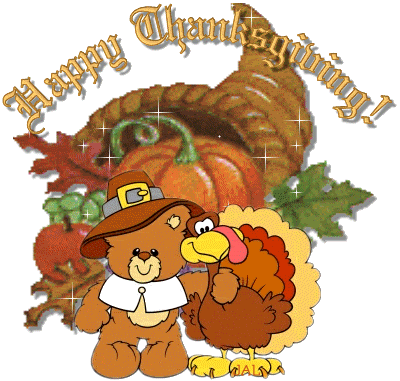 400x381 Animated Clipart Thanksgiving
