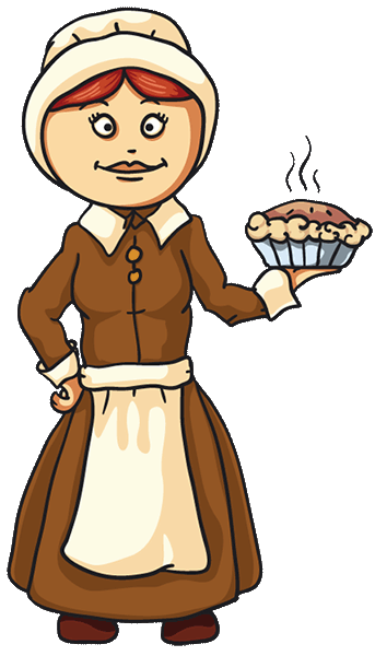 343x600 Thanksgiving Clip Art