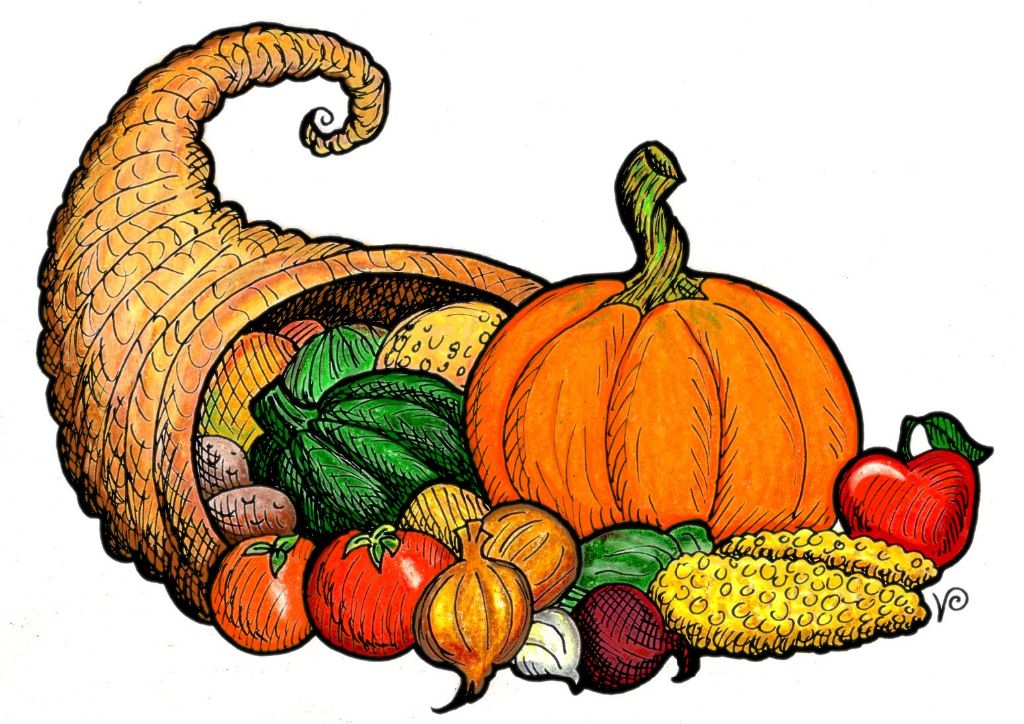 1024x724 Thanksgiving Food Clipart