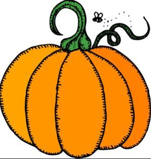 299x314 Pumpkin Clipart