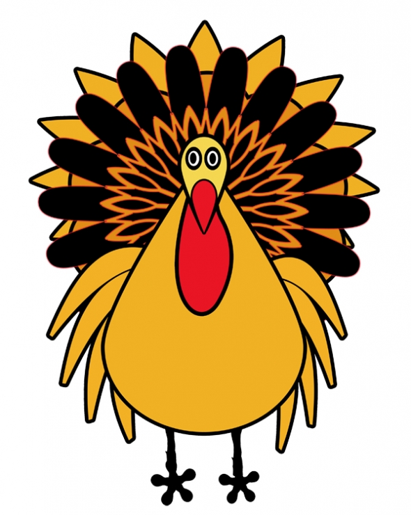 590x740 Thanksgiving Turkey Clip Art