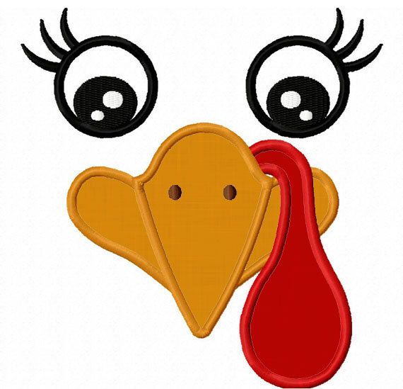 570x549 Turkey Gobbler Clipart