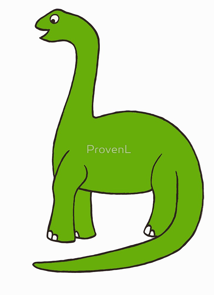 727x1000 Dinosaur Clipart Brontosaurus