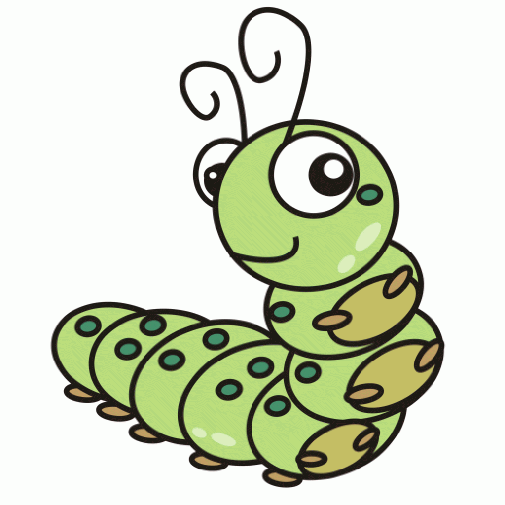 1024x1024 Free Clip Art Of Caterpillar