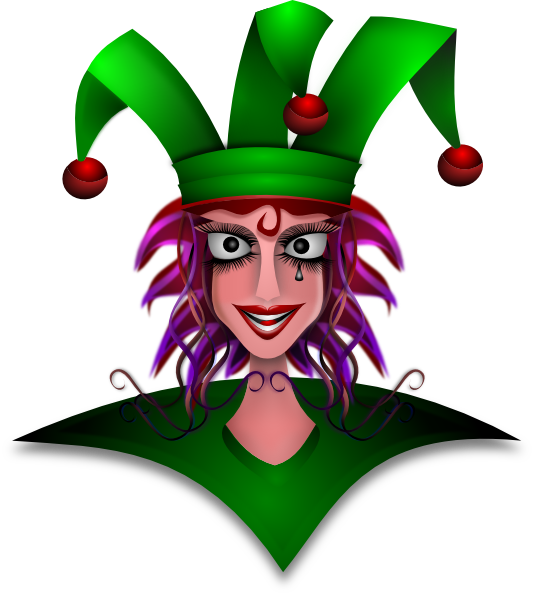 534x594 Joker Clip Art