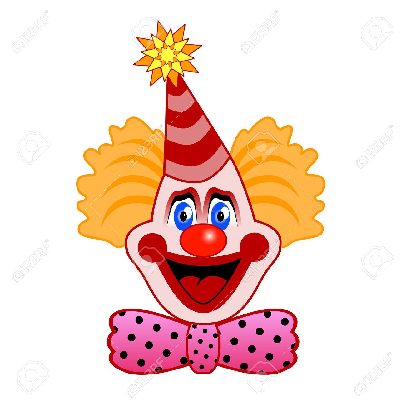 1300x1300 Clip Art Joker Clown Clipart Pencil And In Color