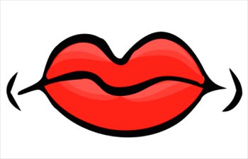 350x225 Lips Clip Art Free Kiss Clipart Panda