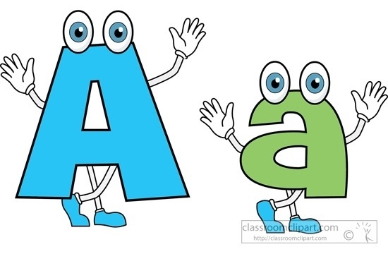 550x360 Lowercase Letter A Clipart