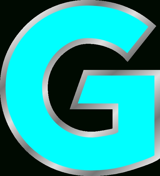 546x599 Letter G Clipart Letters Example