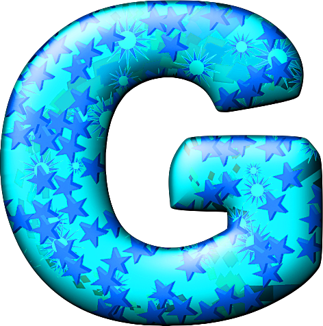472x476 Cool Letter G
