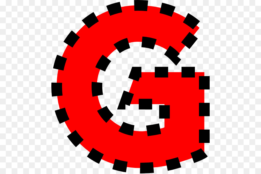 900x600 G Letter Case Clip Art