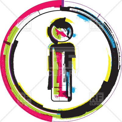 400x400 Colorful Lowercase Letter I