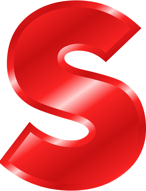 611x800 Free Clipart Effect Letters Alphabet Red Binameusl