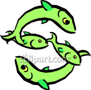 300x299 Letter S Made Of Fish