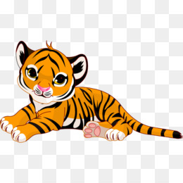 260x260 Tiger Cartoon Png And Psd Free Download