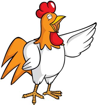323x350 Hen Coloring Page