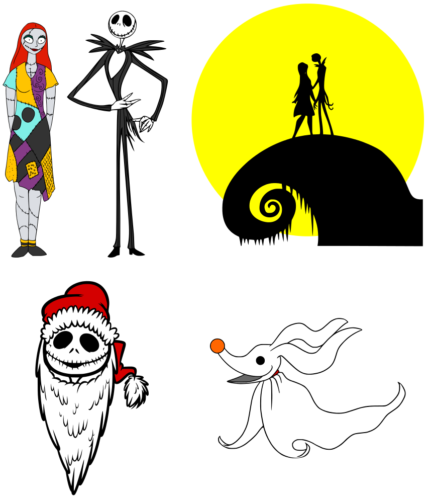 850x990 Krafty Nook Nightmare Before Christmas Svg Disney Svg