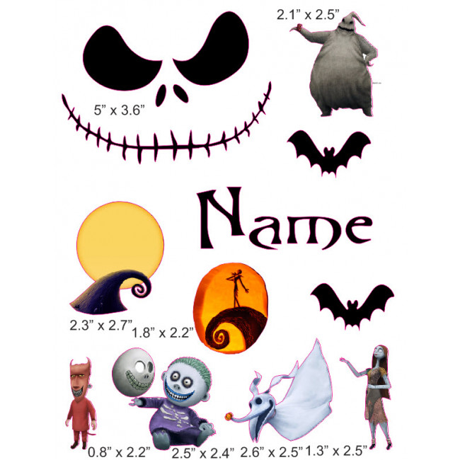 650x650 Nightmare Before Christmas Cranial Band Decoration From High