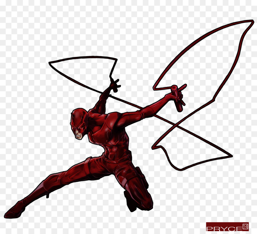 900x820 Daredevil Elektra Deadpool Clip Art