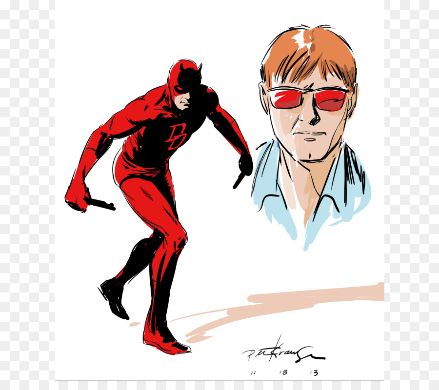 900x800 Daredevil Spider Man Punisher Kris Anka Superhero