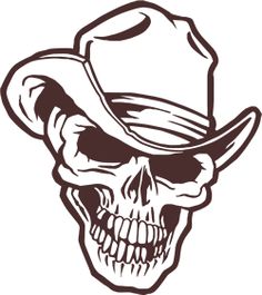 236x265 Electric Skull Stencil Digital, Illustrations