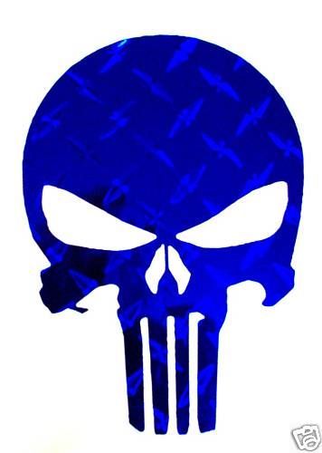 356x500 Punisher With American Flag Decal Large 10 Punisher