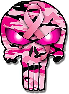234x320 Cancer Support American Flag Sticker Decal Free