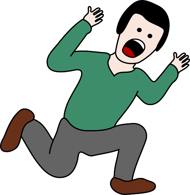 624x640 Clipart Screaming Man Collection