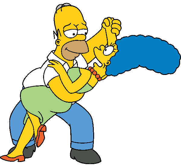600x546 The Simpsons Clipart