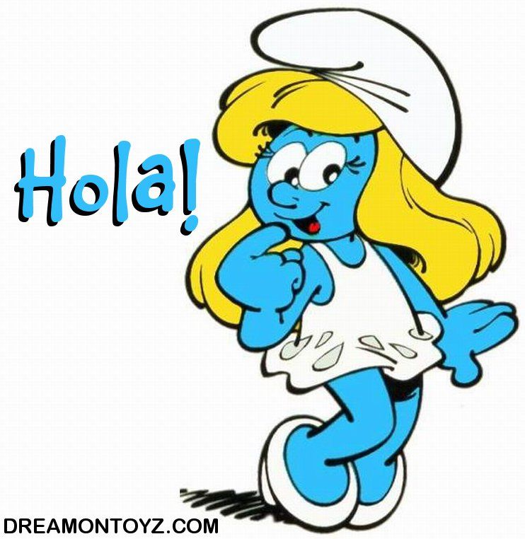742x762 Smurfs Clipart Happy