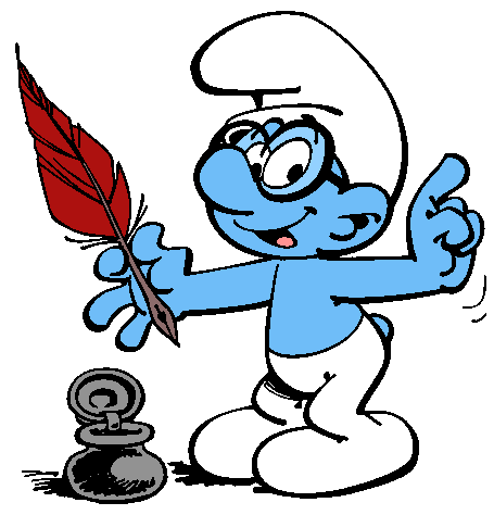 455x474 The Smurfsles Schtroumpfs Clip Art Cartoon Clip Art