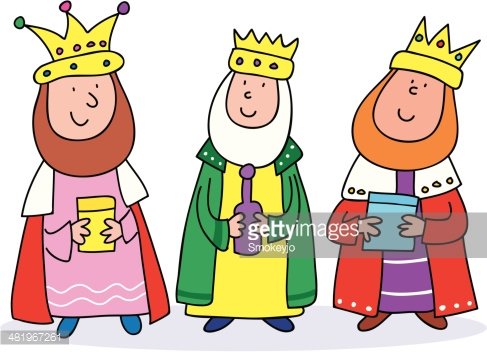 487x352 Three Kings Premium Clipart