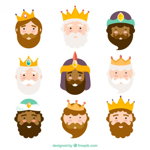 626x626 Three Kings Of Orient, Characters Vector Free Download