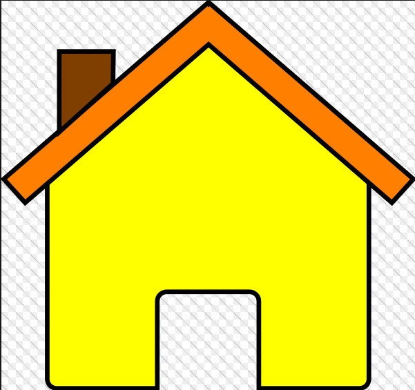 601x565 Modern House Outline Clip Art Images Free Download
