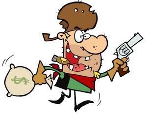 300x234 Free Bandit Clipart Image 0521 1002 2713 4107 Computer Clipart