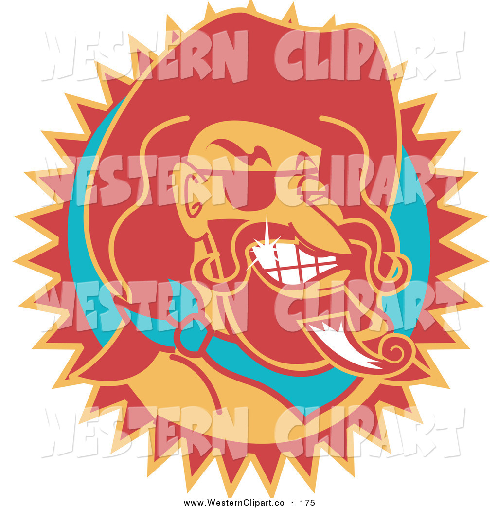 1024x1044 Vector Western Clip Art Of A Wild Bill Hickock Smiling And Wearing