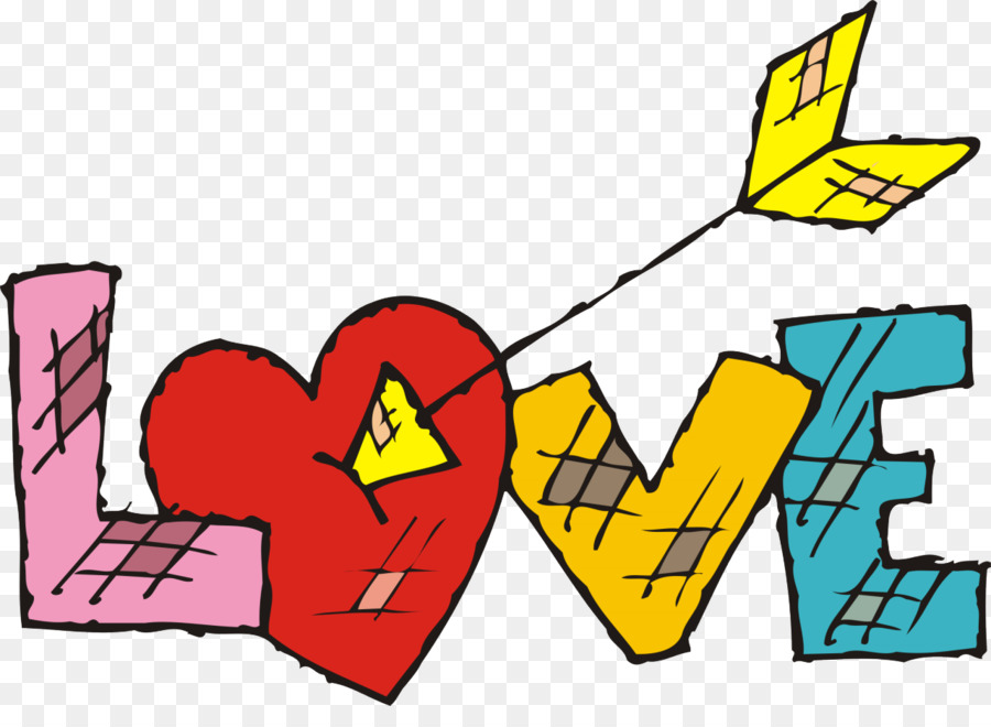 900x660 Love Word Heart Clip Art