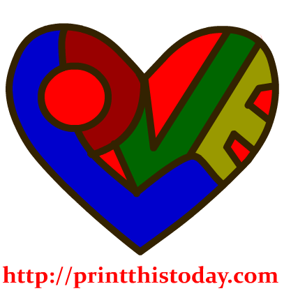 417x417 The Word Love Clipart Clipart Panda