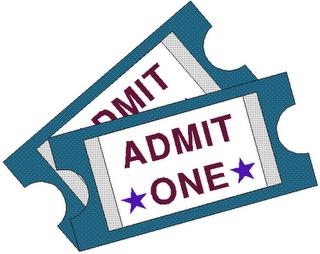 320x254 Clipart Theatre Ticket