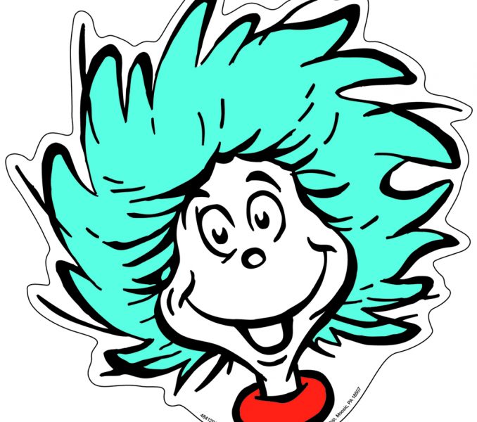 678x600 Thing One And Thing Two Clip Art Kids Coloring