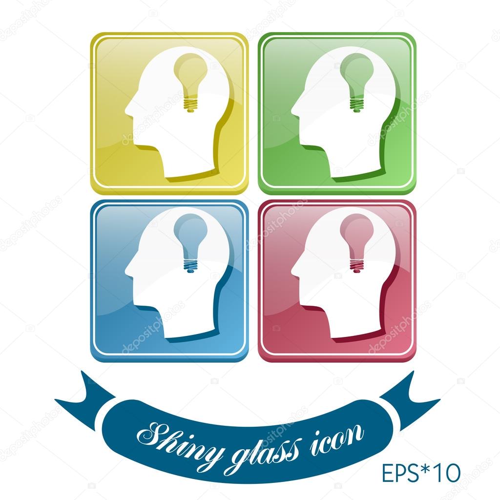 1024x1024 Light Bulb Clipart Thinking