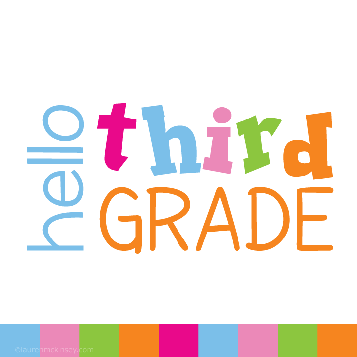 720x720 Complete Collection{Hello Third Grade For Girls} Lauren Mckinsey