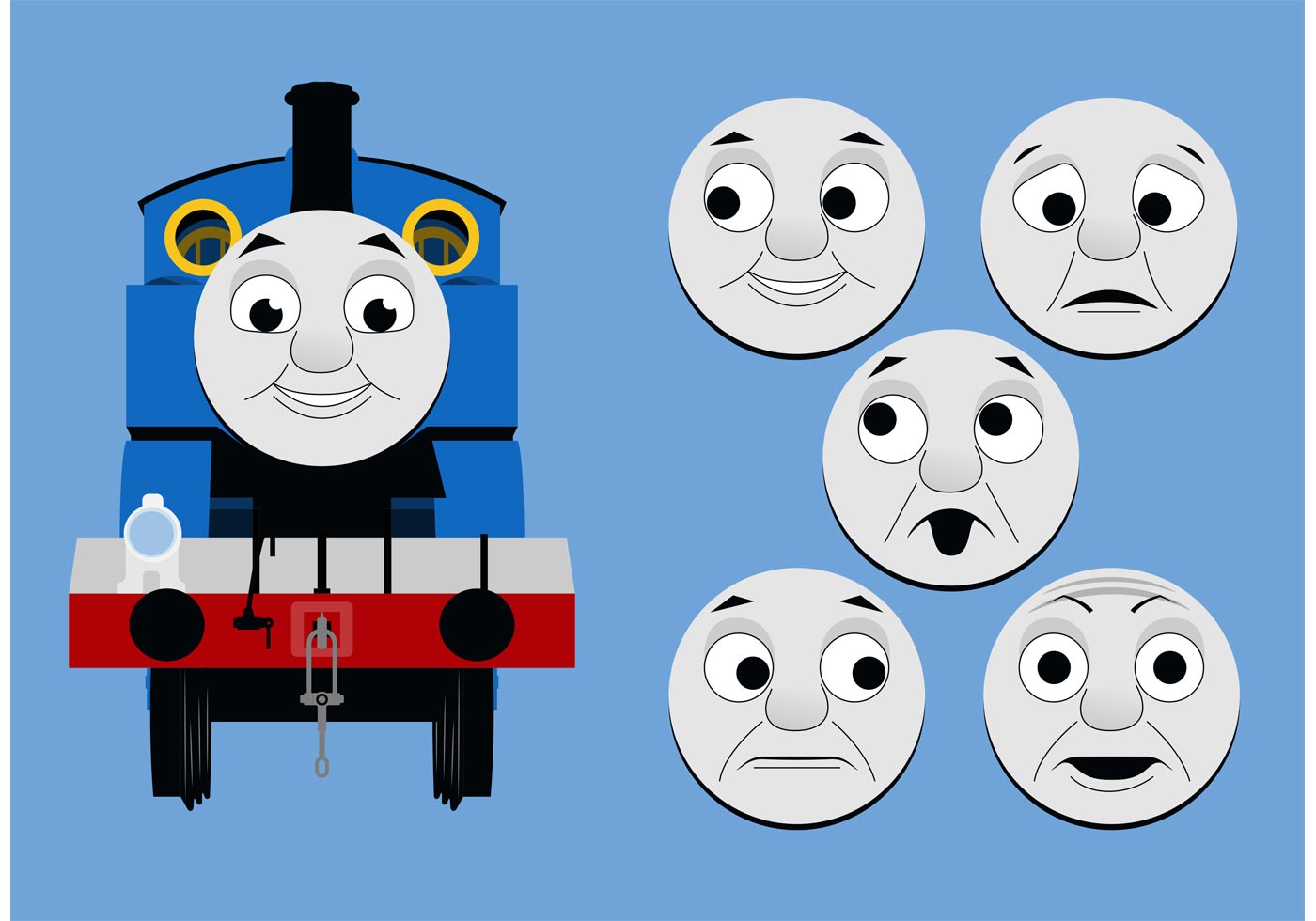 1400x980 Clip Art Thomas The Tank Clip Art
