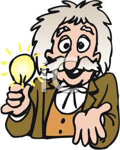 239x300 Clip Art Image Thomas Edison With A Light Bulb
