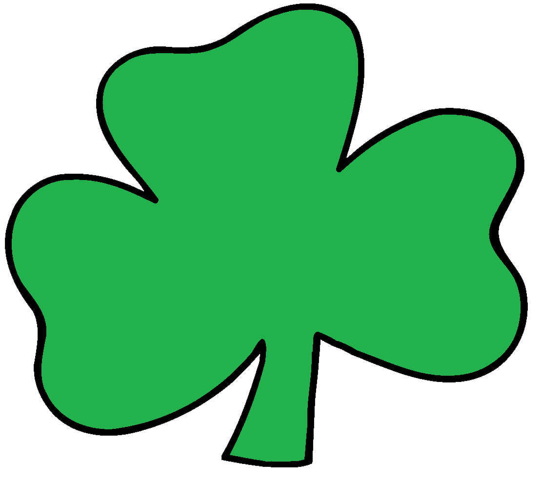 1111x990 Free Shamrock Clipart