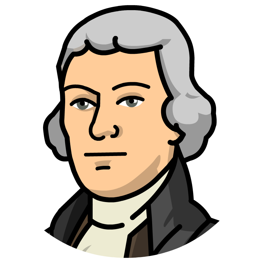 880x880 Thomas Jefferson Clipart