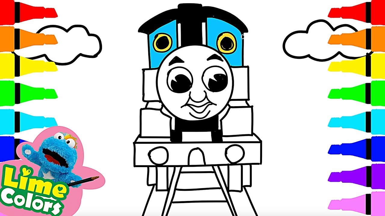 1280x720 How To Draw Thomas Train, Disney Princess Sofia Coloring Pages