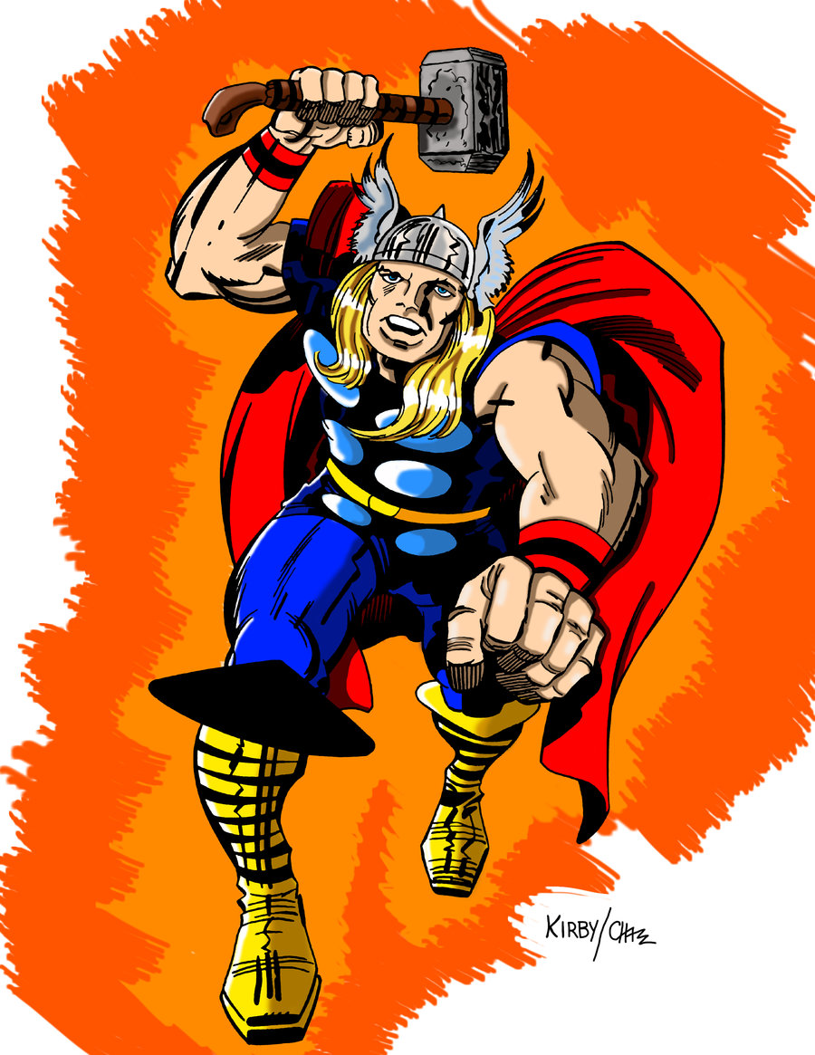 900x1165 Thor Clipart Kirby