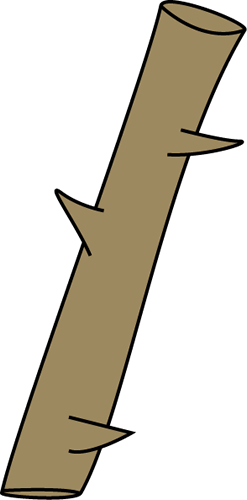 247x500 Thorn Clip Art Image